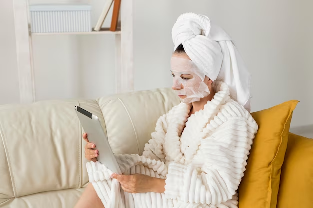 Q8 E-Shops | Bubble face mask: method of application